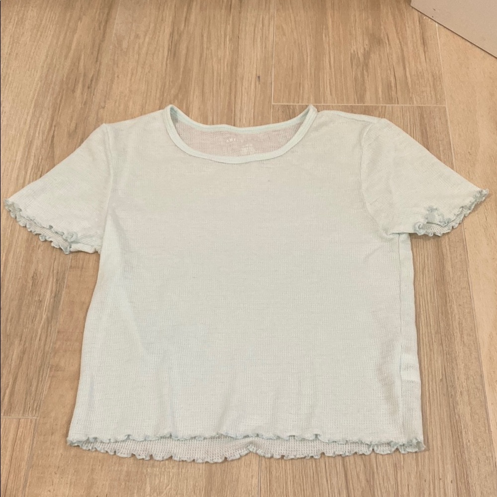 American Eagle Light Blue Women's Top Size M